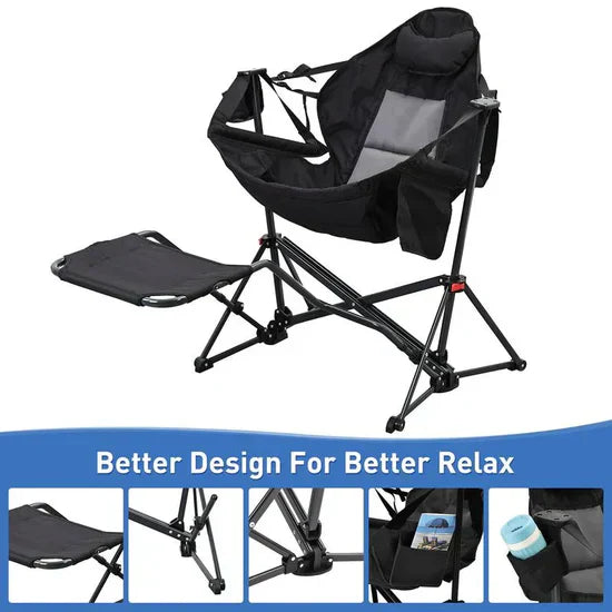 450lb Capacity Heavyweight Camping Hammock Chair